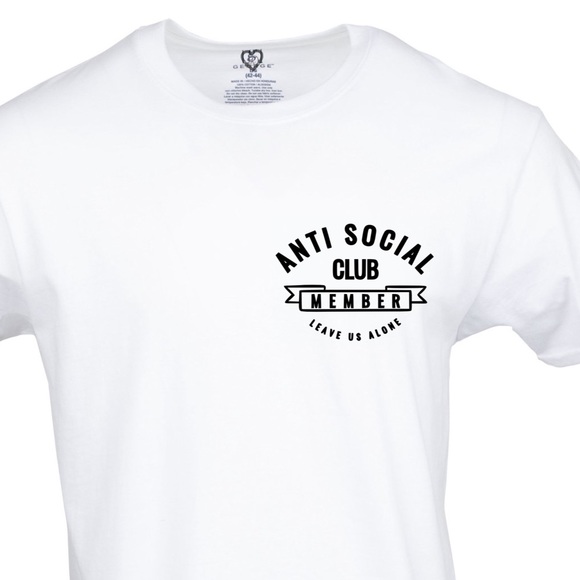 Anti-social Club graphic Tee - Picture 3 of 5